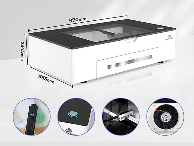High-power full-encircled switchboard fiber laser cutting machine